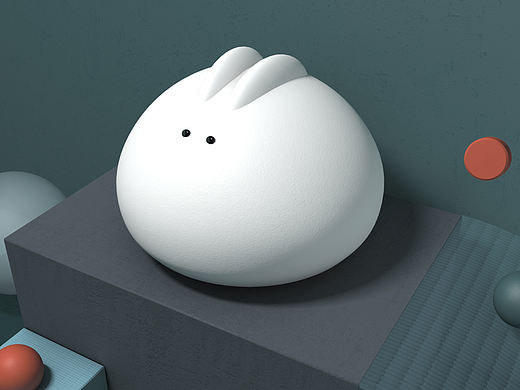 小兔子，C4D练习