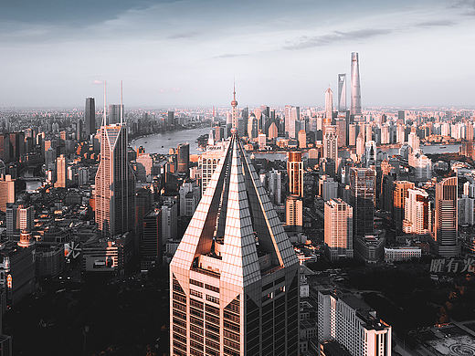 城市风光摄影|魔都日暮时