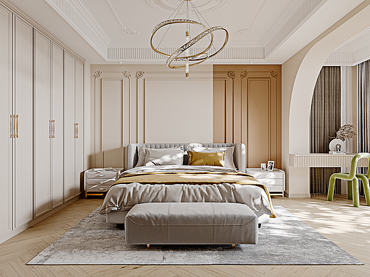 哎呦设计表现·法式轻奢风