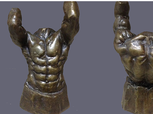 肌肉躯干（个人主页-ZNjE0MjA2MDA=） - 其他手工艺 - 站酷设计师王其适原创素材 - 站酷ZCOOL