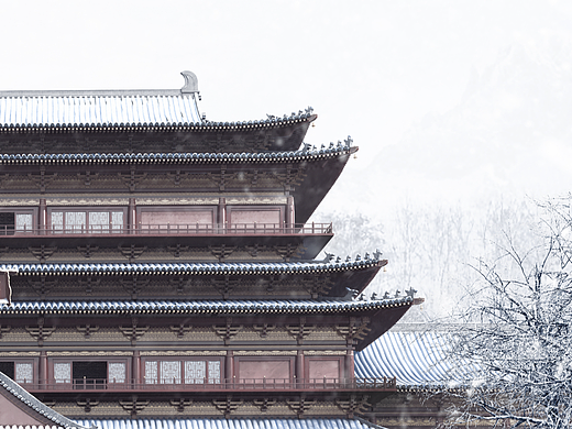 藏經(jīng)閣·雪（個(gè)人主頁(yè)-ZNjI2NjE2NTI=） - 建筑/空間 - 站酷設(shè)計(jì)師3DMadmen原創(chuàng)素材 - 站酷ZCOOL