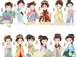 金陵十二钗插画