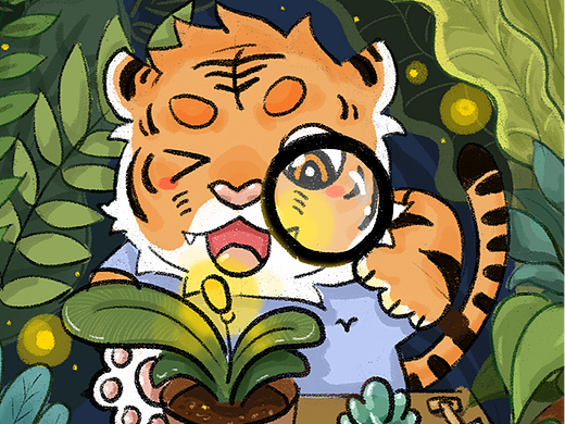 植物科普专题页闪屏（个人主页-ZNjg1MDU1MDA=） - APP界面 - 站酷设计师阿斯tell原创素材 - 站酷ZCOOL