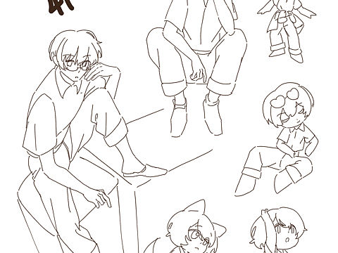 #速写60天挑战赛#day41@速写班长（个人主页-ZNjAzMDg5ODA=） - 创作习作 - 站酷设计师树言yukikun原创素材 - 站酷ZCOOL