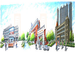 【廣州亞運城】的項目圖！總共七張，總長14米