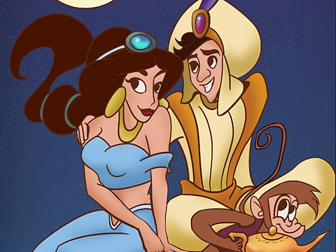 阿拉丁（个人主页-ZMzM1ODEwMjQ=） - 创作习作 - 站酷设计师阿豪嗯呢原创素材 - 站酷ZCOOL