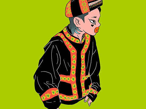 壮族服饰元素
