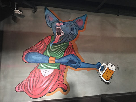 为太仓 南洋广场 ARES酒吧 创作