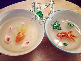 金鱼树脂画