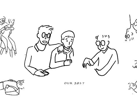 【總結(jié)2017】【線條插畫】（個(gè)人主頁-ZMjU1MTQ1MTY=） - 創(chuàng)作習(xí)作 - 站酷設(shè)計(jì)師THE3原創(chuàng)素材 - 站酷ZCOOL