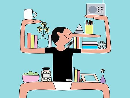 临摹插画—法国插画家Jean Jullien
