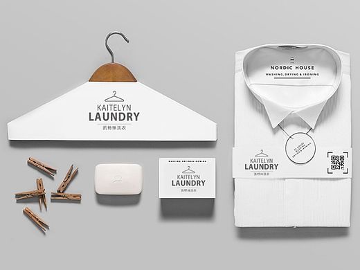 干洗连锁vi设计