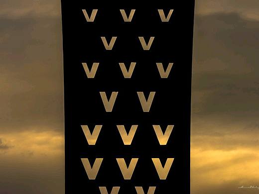 万科春和景明售楼处雕塑