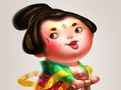 《乱唐情》系列--唐女踩踏车