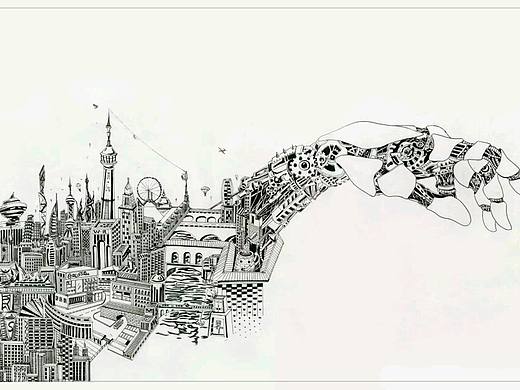 城市与自然的交融