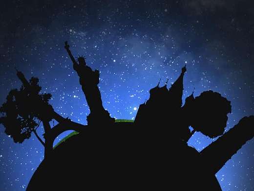 AE动画练习--去旅行