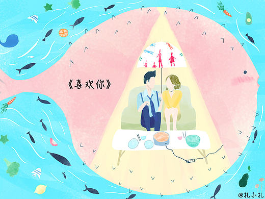 电影系列插画
