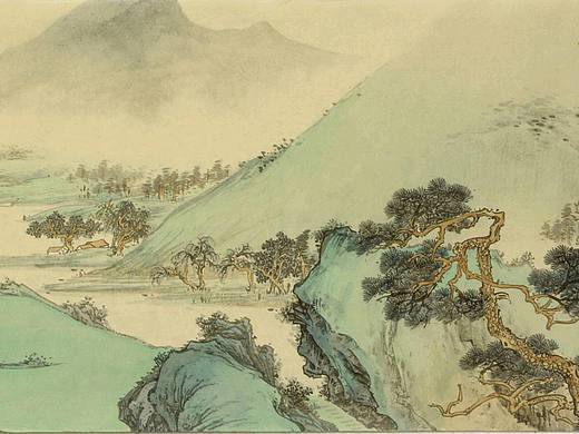 传统国画山水