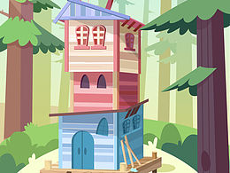 儿童矢量场景（三）