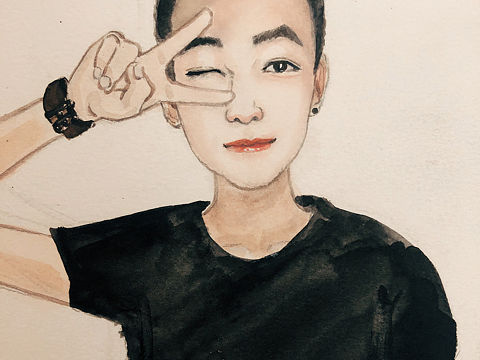 水彩作品（个人主页-ZNDk3NjE3NjA=） - 创作习作 - 站酷设计师猫的午后梦原创素材 - 站酷ZCOOL