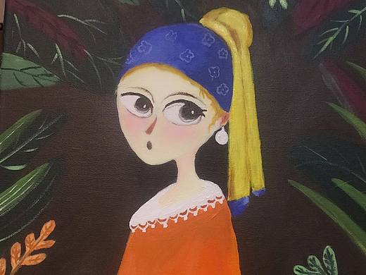 油画作品