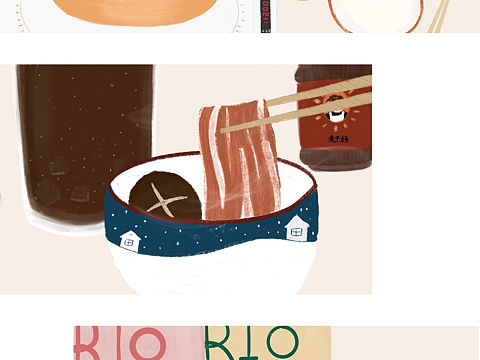 火锅插画（个人主页-ZNDEzMjU2NjA=） - 艺术插画 - 站酷设计师Kawing呀原创素材 - 站酷ZCOOL