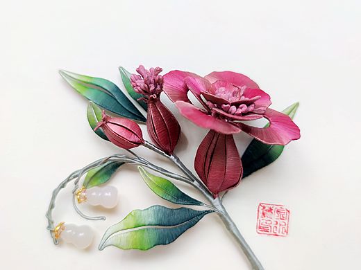 纏花《多子多?！罚▊€(gè)人主頁(yè)-ZNTI3OTI2NjA=） - 首飾設(shè)計(jì) - 站酷設(shè)計(jì)師金水蒖原創(chuàng)素材 - 站酷ZCOOL