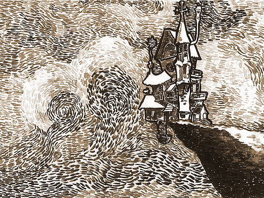 机械心-电影片段插画