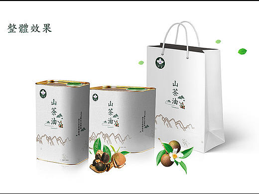 沃埜山茶油品牌包装设计