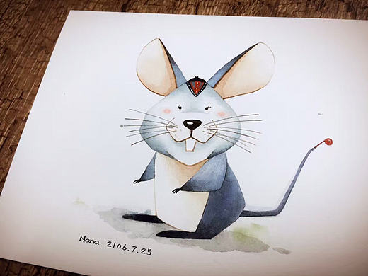 插画小动物