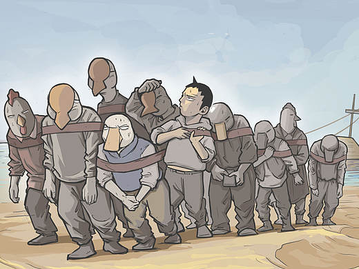 苦哈哈全体员工大会