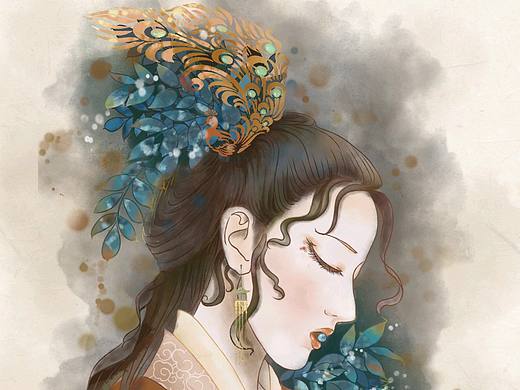 小美人（个人主页-ZNDI1MjY5ODg=） - 商业插画 - 站酷设计师Z58662456原创素材 - 站酷ZCOOL