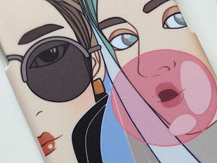 手绘苹果手机壳 『Eugene Studio』出品