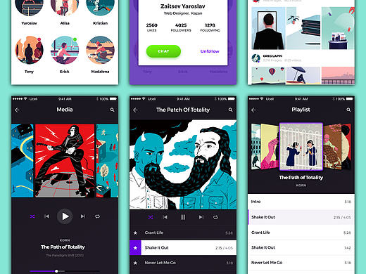 APP界面设计（个人主页-ZMjE5NTkxNzI=） - APP界面 - 站酷设计师小新新新新原创素材 - 站酷ZCOOL