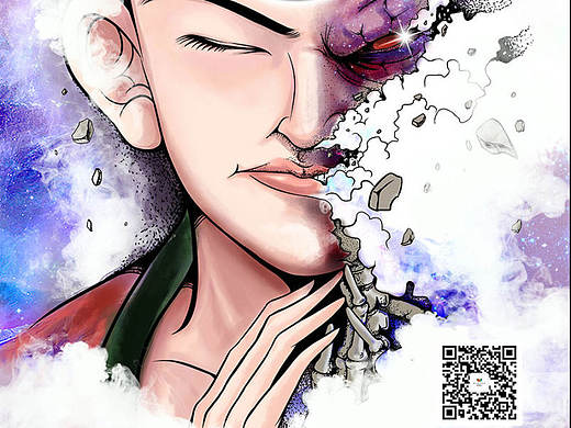 商业插画-2017网络电影-妖宴