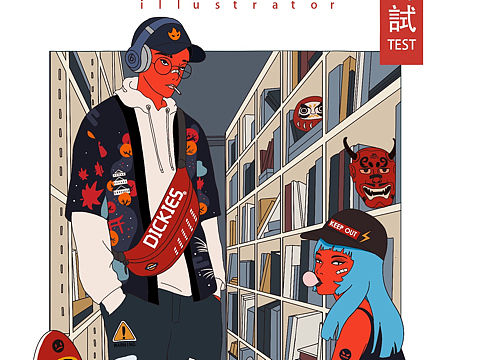 他人意识（二）（个人主页-ZNDE4MzIwMjg=） - 艺术插画 - 站酷设计师eeeeveee原创素材 - 站酷ZCOOL