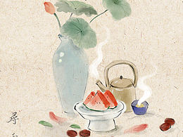 国风绘画 水墨风