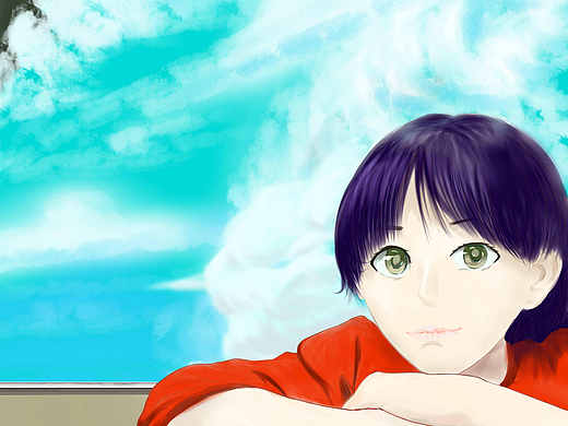 夏——自習(xí)（個(gè)人主頁(yè)-ZMjEzMDc0NDg=） - 創(chuàng)作習(xí)作 - 站酷設(shè)計(jì)師響指創(chuàng)意空間原創(chuàng)素材 - 站酷ZCOOL