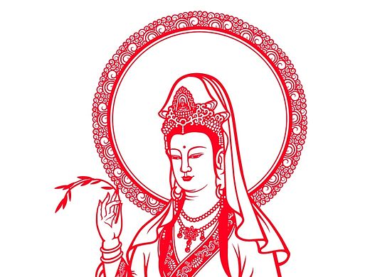 大喜大悲的观世音菩萨（个人主页-ZMTI2ODMzNjA=） - 创作习作 - 站酷设计师malongchuan原创素材 - 站酷ZCOOL