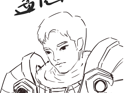 lol同人盖伦插画-游戏原画1801216天前横空出世 美博现身平面-ip形象