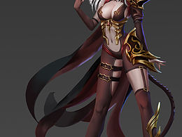 魔幻女立绘
