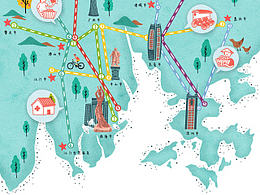 杂志内页插图｜GATEWAY《南方航空》四月刊