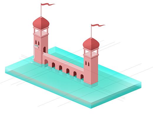 纪念碑谷风格学习