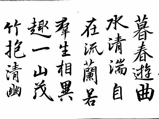 習(xí)作一篇（個(gè)人主頁(yè)-ZNTU0OTM1OTI=） - 書法 - 站酷設(shè)計(jì)師tjtkszx原創(chuàng)素材 - 站酷ZCOOL