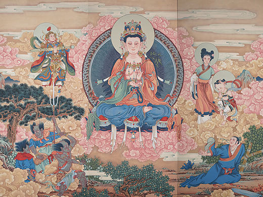 宝林禅寺 重彩壁画