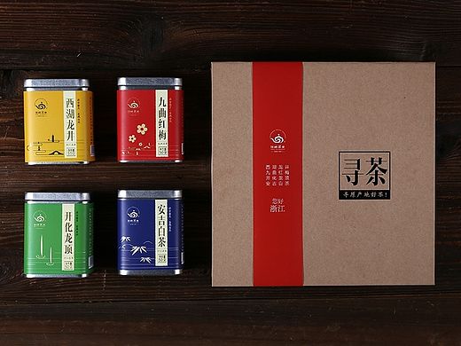 2015杭州顶峰茶业“寻茶”系列包装