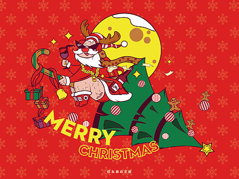 MERRY CHRISTMAS??（個(gè)人主頁-ZNDE3MzcxOTY=） - 創(chuàng)作習(xí)作 - 站酷設(shè)計(jì)師SDD東東原創(chuàng)素材 - 站酷ZCOOL