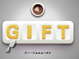 奶酪文字效果临摹（个人主页-ZNzMzMzQ4NA==） - 图标 - 站酷设计师桃乐茜leo原创素材 - 站酷ZCOOL