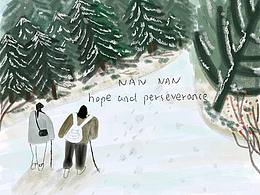 插畫(huà)|旅游|爬山