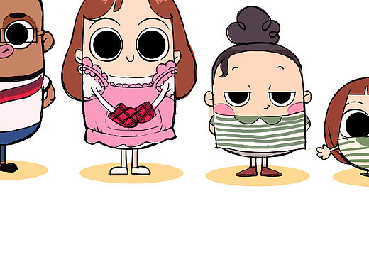 我们这一家 _漫画形象设定